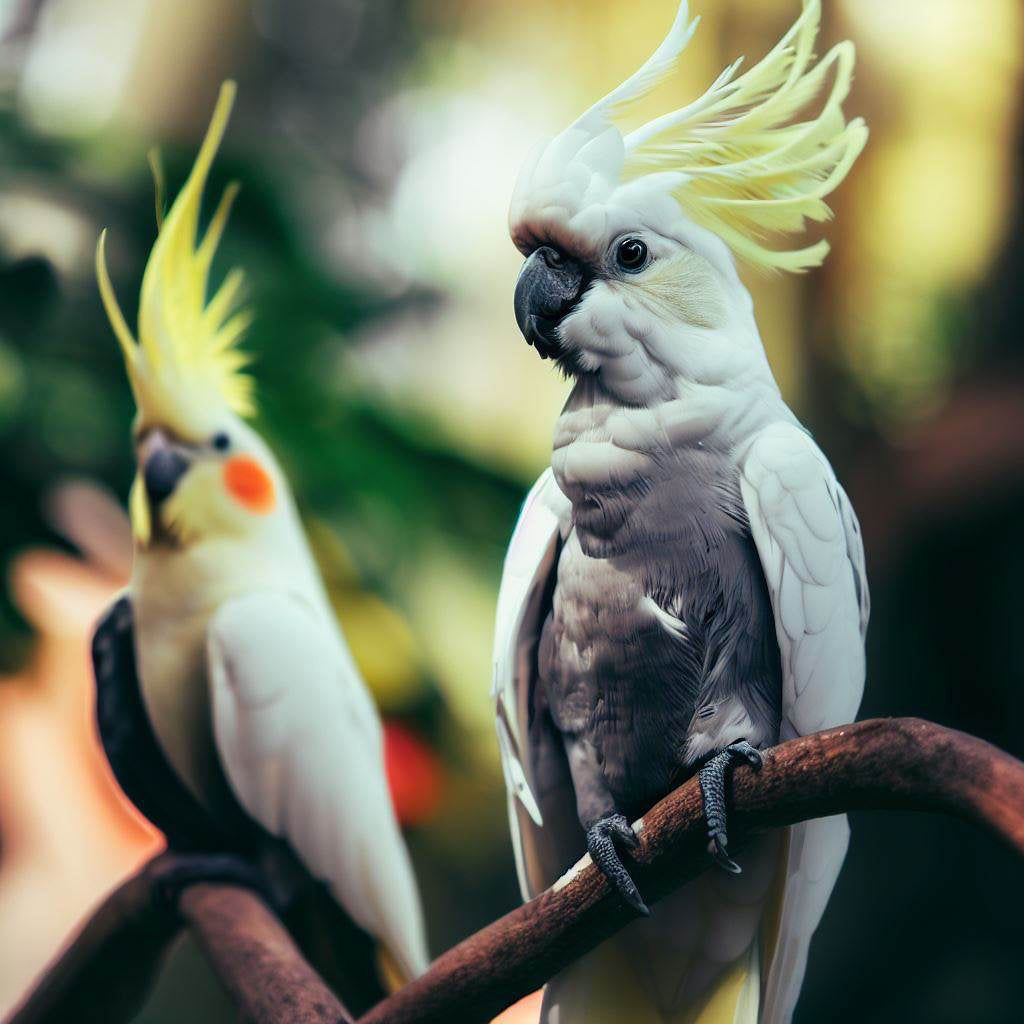 Cockatoos vs. Cockatiel