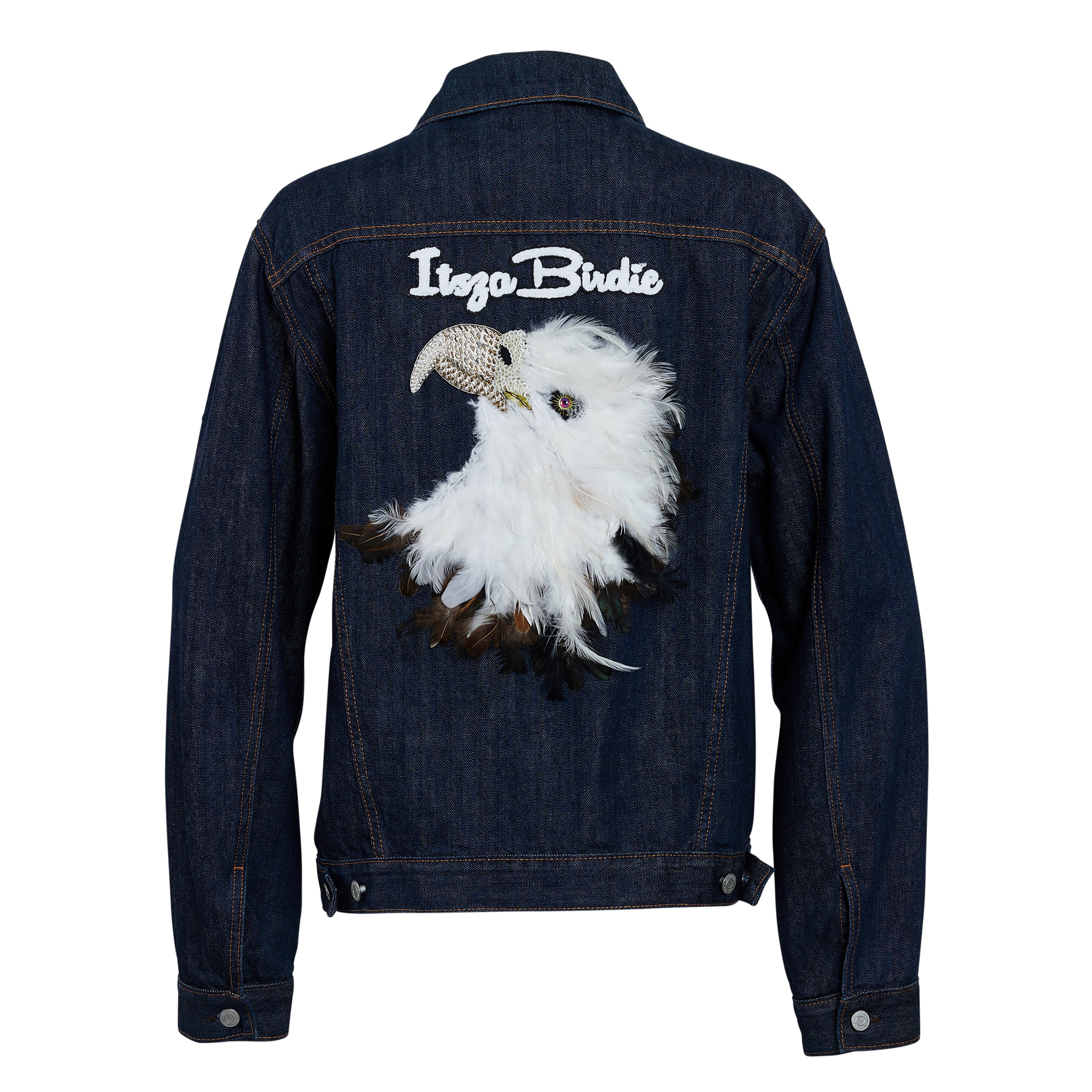 Off white discount eagle denim jacket