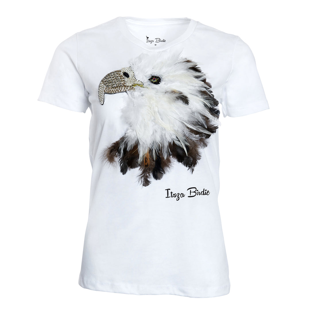 Itszabirdie Women's Casual Shirt - American Bald Eagle