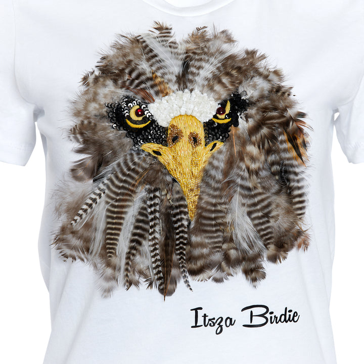 Itszabirdie Women's Casual Shirt - Golden Eagle