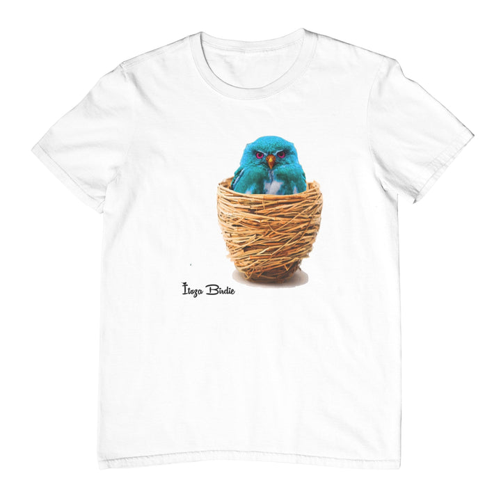 Owl in Basket Cotton T-shirt