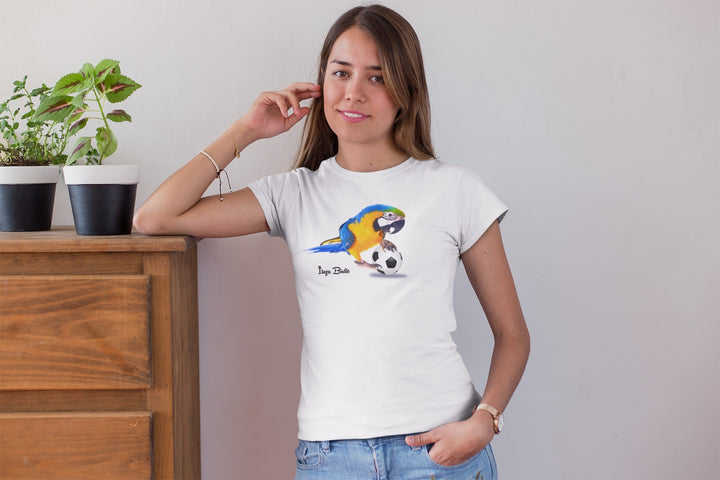 Parrot Soccer Cotton T-shirt